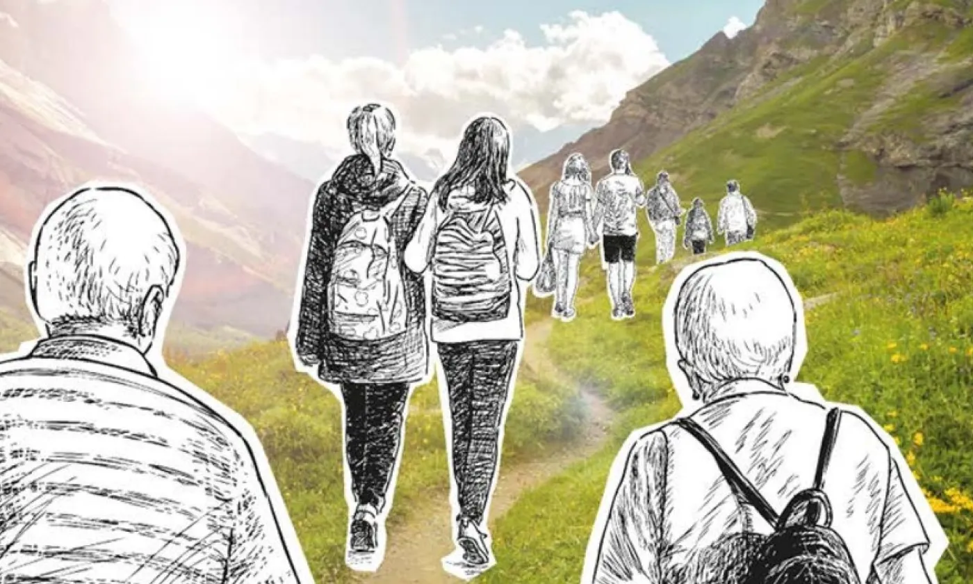 Cheminer, se restaurer et rayonner ! © OIC – EERV