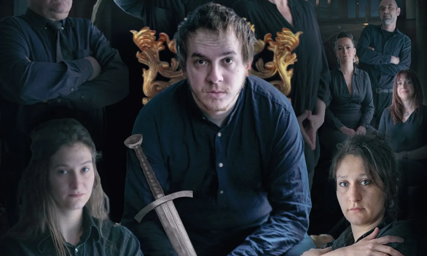 Extrait de l'affiche du spectacle «Cri! Le jugement de Salomon» ©DR