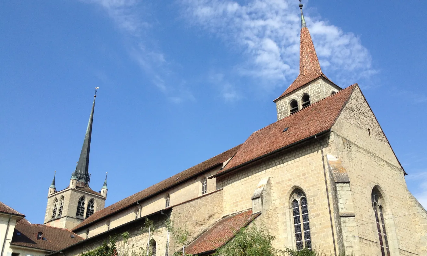 Temple de Payerne (©Christophe95, CC BY-SA 3.0 Wikimedia Commons)