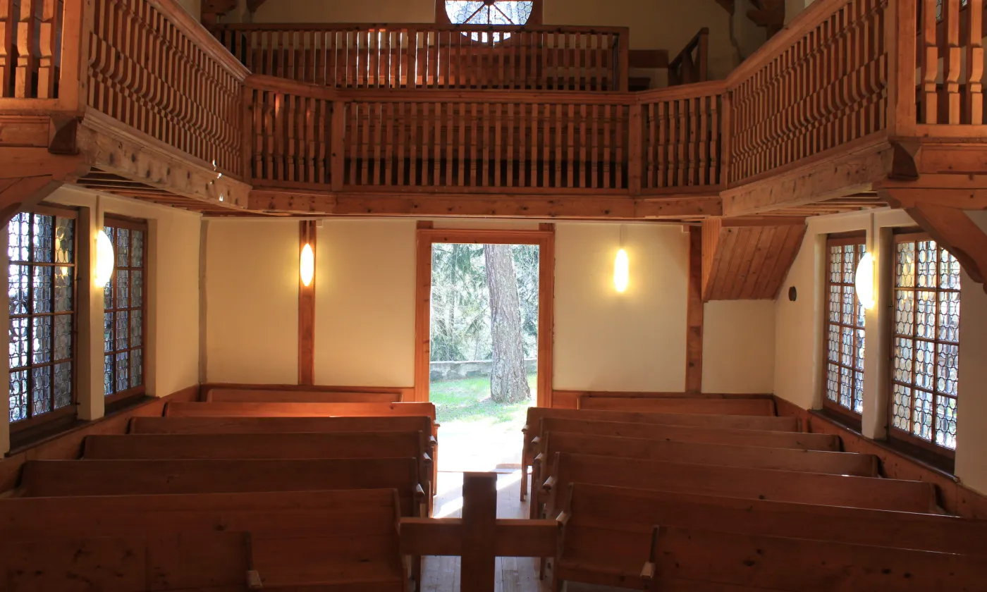 Chapelle des Mayens-de-Sion (©Paroisse protestante de Sion)